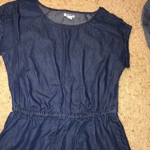 Chambray/ denim dress